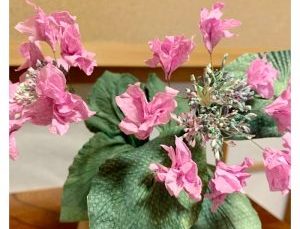 ペーパーフラワー講習 水無月の花 “がく紫陽花”