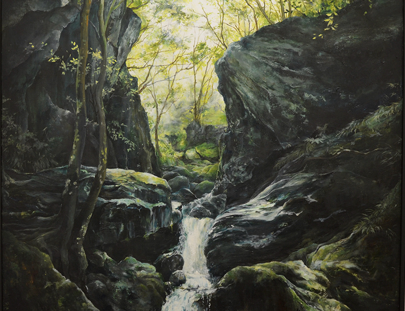 第五弾　<br />
林絵美個展「見えない地平に根をおろす」