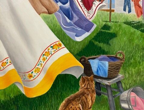 第七弾<br />
磴こゆき個展「隣猫」