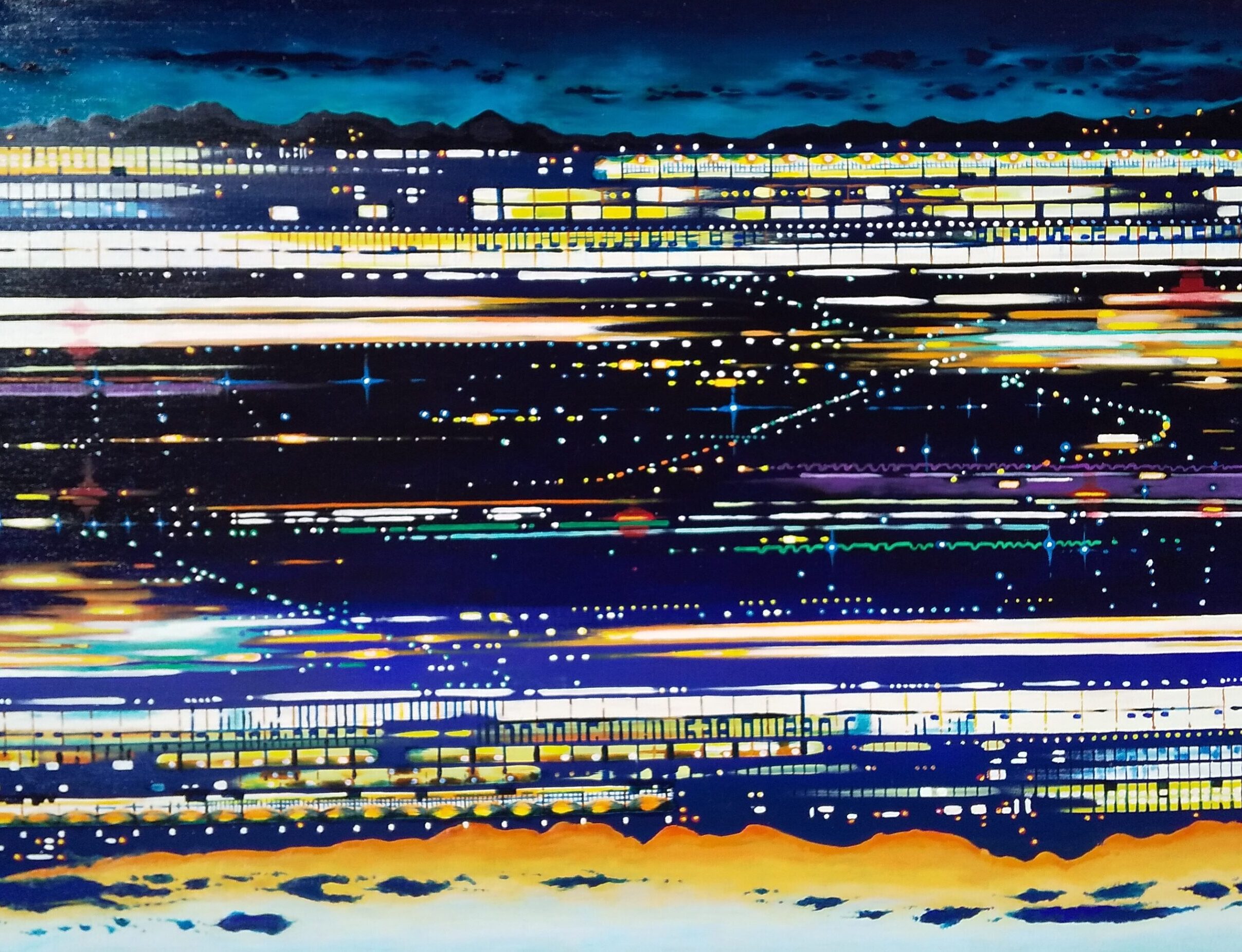 〜パリオ応縁プログラム〜アトリエ一番坂OB・OG8人による それぞれの世界「波動」シリーズ